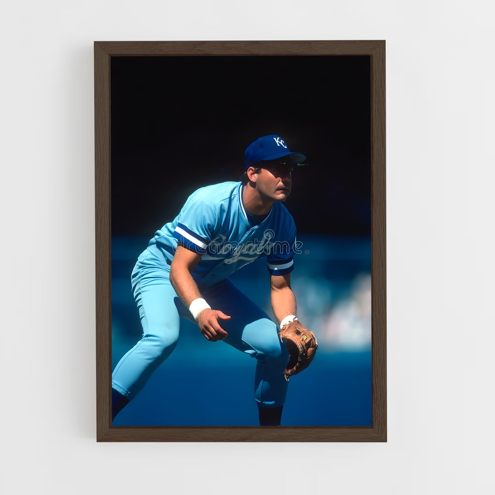 Poster George brett – affiche Baseball (vue 5)